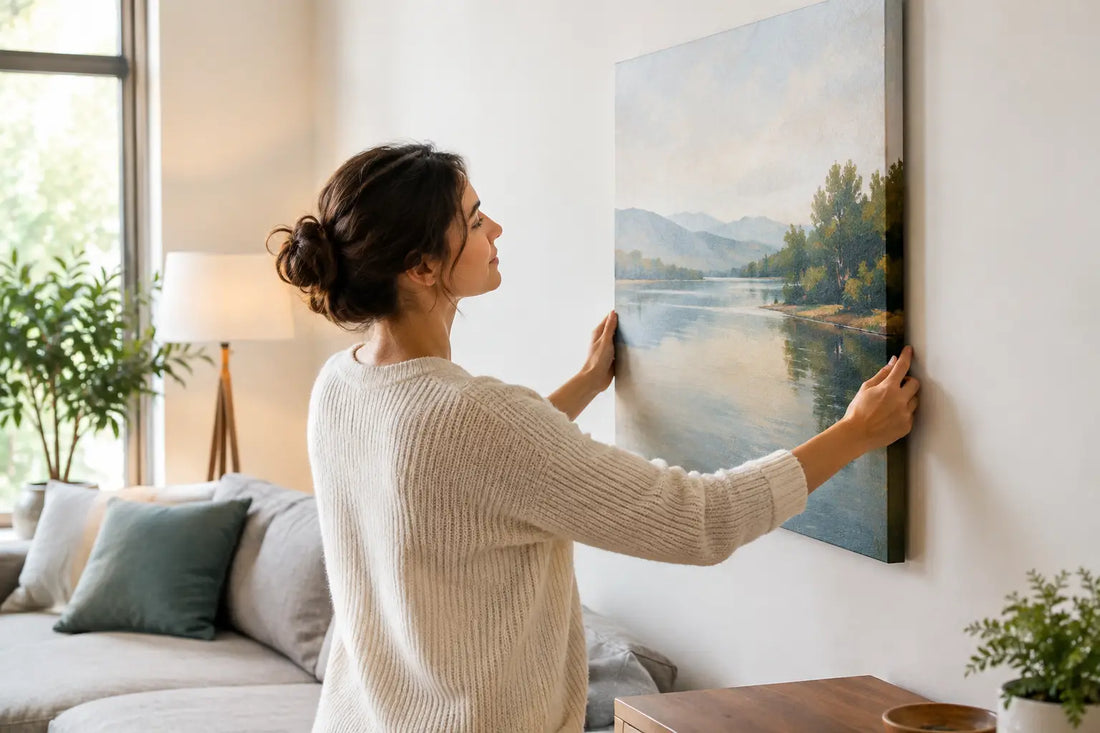 Does Canvas Art Need Glass? A Calm Home Guide