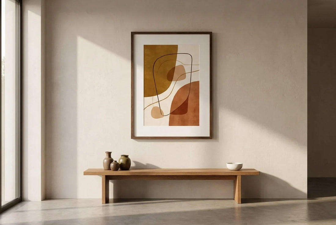 Professional header image for list-based article: Wall Prints That Elevate a Room: A Style Guide for Though...
