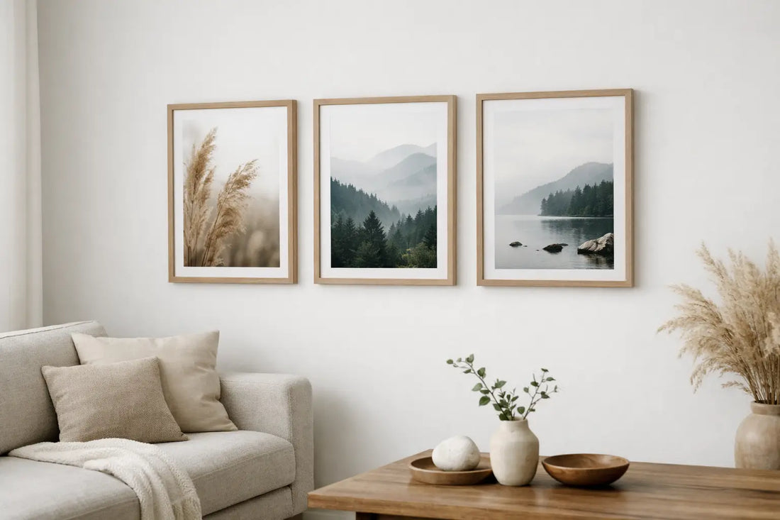 Minimalist Nature Wall Decor for Calmer Rooms