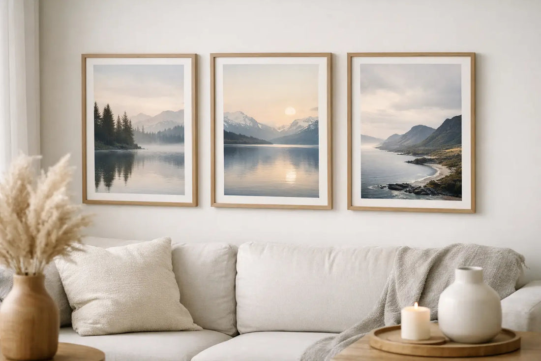 Scandinavian Landscape Wall Art That Creates Calm