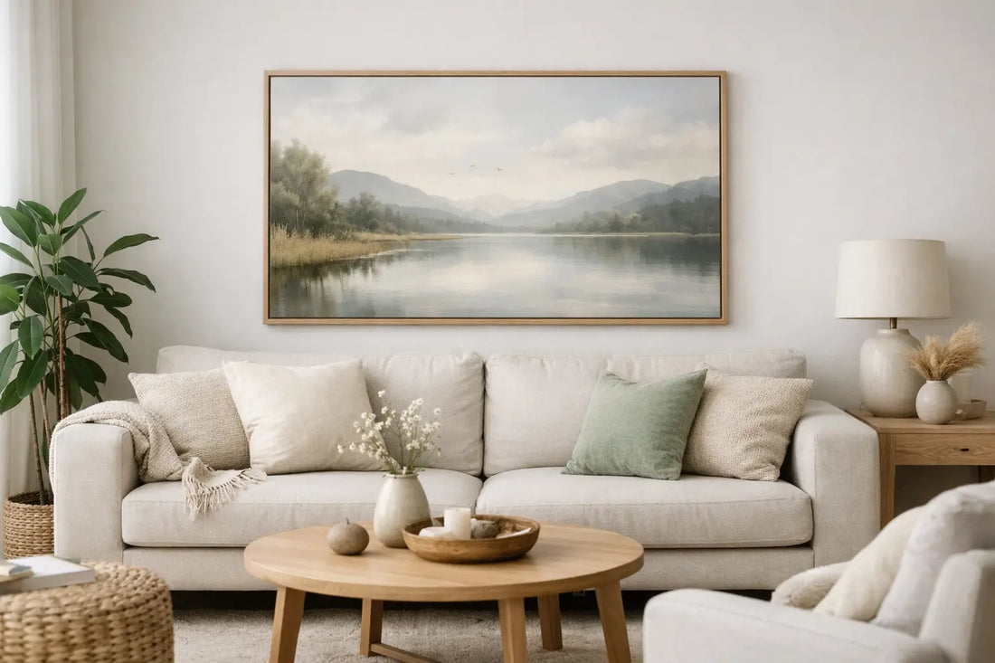 Serene Artwork for Living Room That Feels Calm
