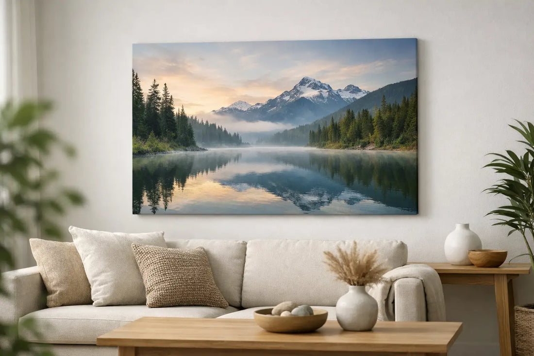 Landscape Canvas Prints for Calm, Lasting Rooms