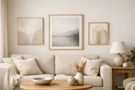 Neutral Wall Art for Apartment Rooms That Feel Calm