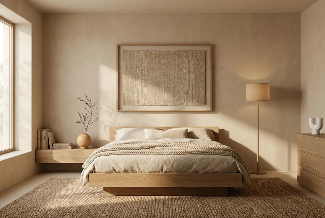 Professional header image for list-based article: Bedroom Decor Ideas to Create a Calm, Beautiful Space
